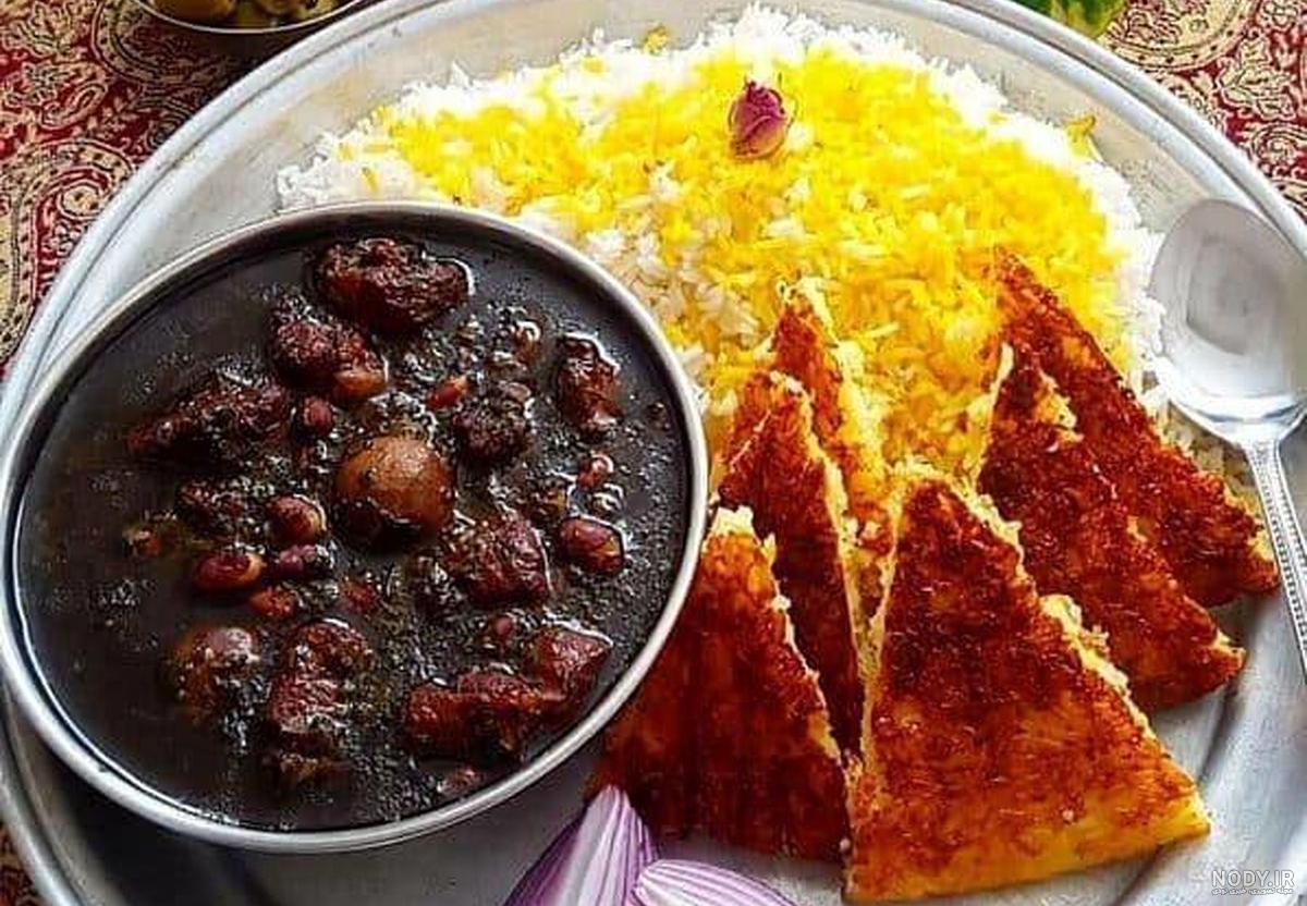 عکس غذای نذری قورمه سبزی عکس غذای نذری قورمه سبزی