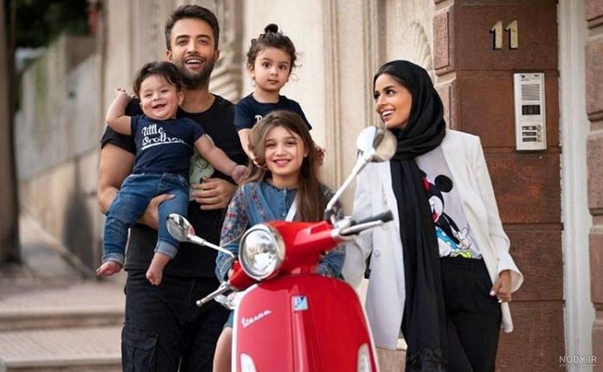 عکس مادر و فرزند نقاشی