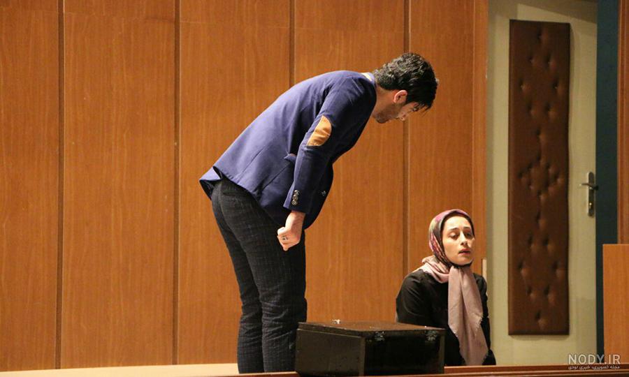 عکس محراب اقایی و همسرش عکس محراب اقایی و همسرش