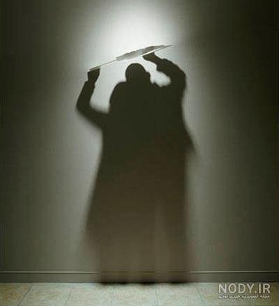عکس مردی بدون سایه عکس مردی بدون سایه