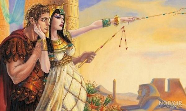عکس کلوپاترا ملکه افسانه ای مصر