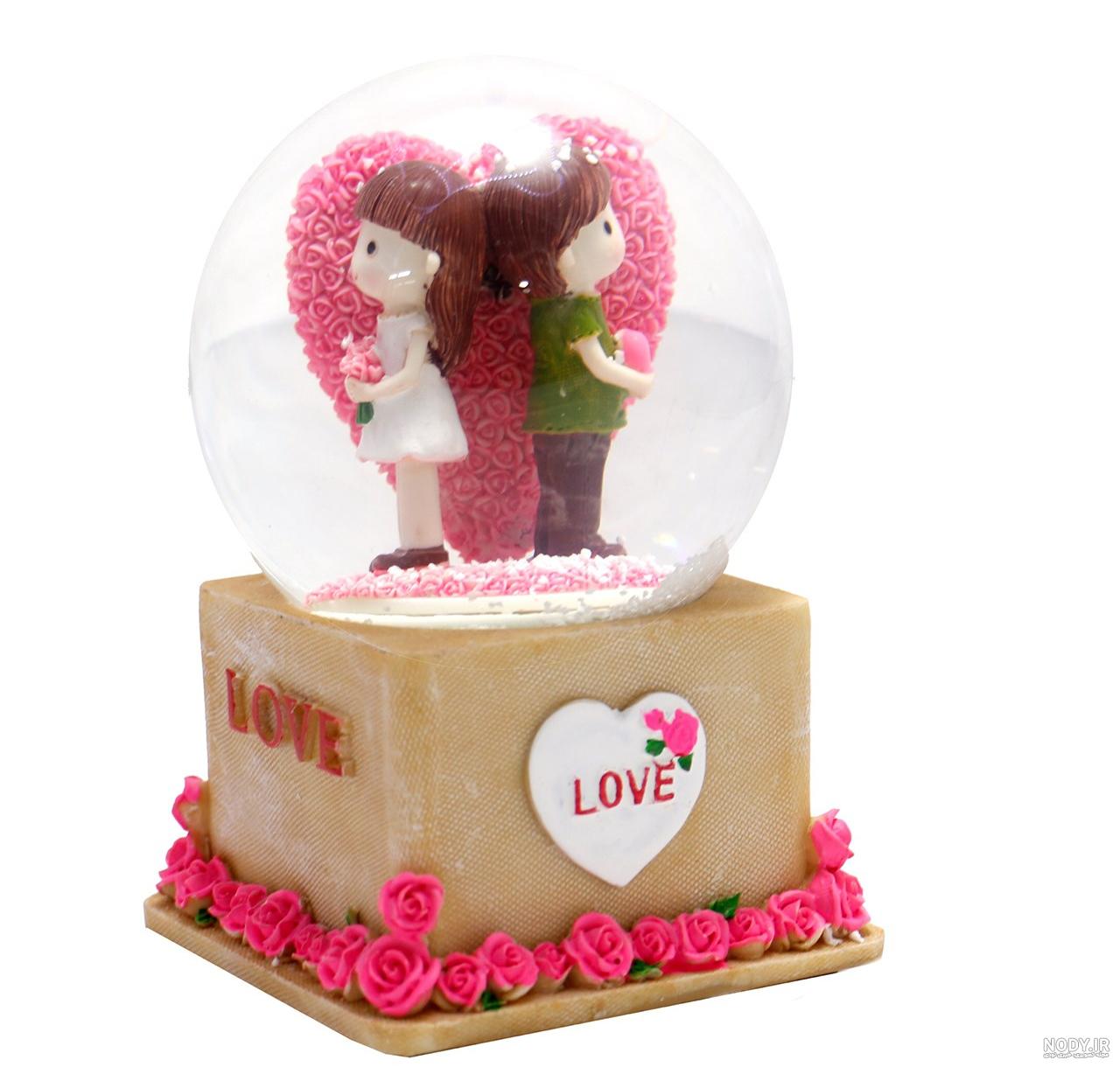 عکس گوی برفی عاشقانه عکس گوی برفی عاشقانه