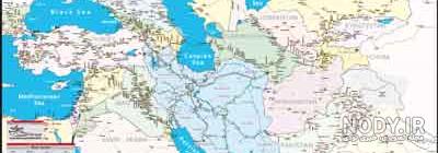 نقشه خطوط ریلی ایران نقشه خطوط ریلی ایران