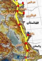 نقشه راه آهن ایران با کیفیت نقشه راه آهن ایران با کیفیت