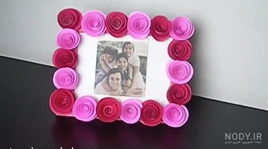 کاردستی قاب عکس ساده