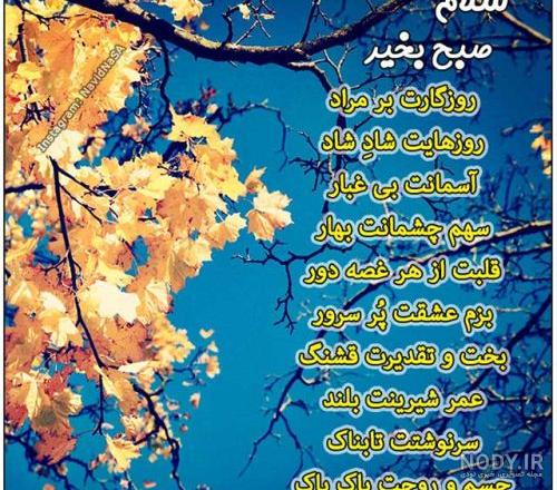 عکس خفن عکس طبیعت با متن صبح بخیر