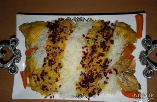 تزیین مرغ مجلسی