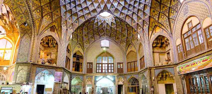 جاهای دیدنی کاشان در شب