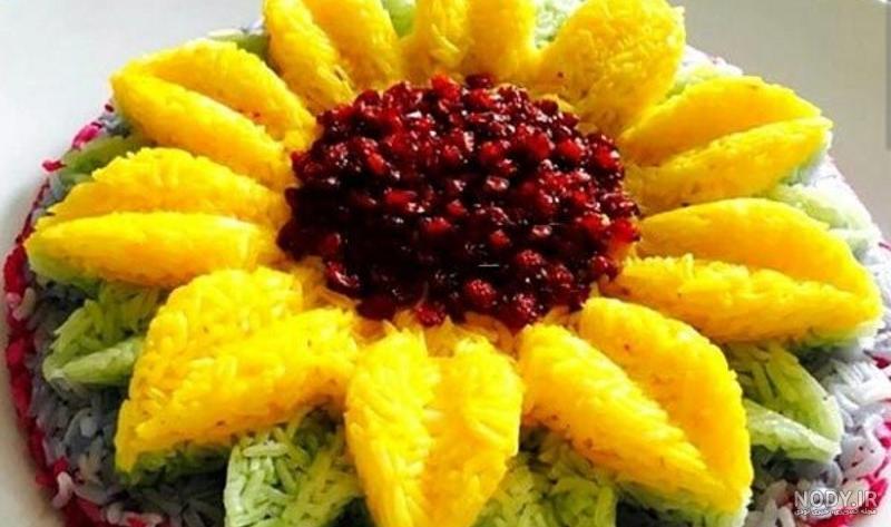 دانلود عکس تزیین زرشک پلو