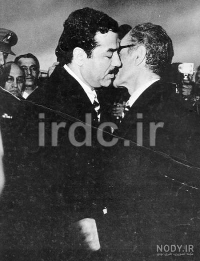 دیدار فرح با صدام دیدار فرح با صدام