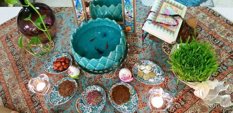 سفره هفت سین مدرن