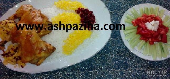 عکس تزیین زرشک پلو مرغ