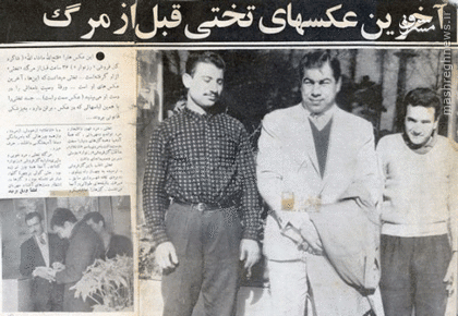 عکس جنازه تختی عکس جنازه تختی