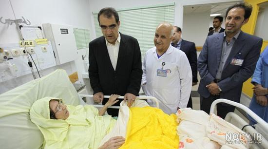 عکس دختر روحانی در خارج از کشور