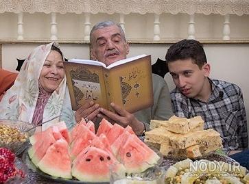 عکس دیوان حافظ برای شب یلدا عکس دیوان حافظ برای شب یلدا