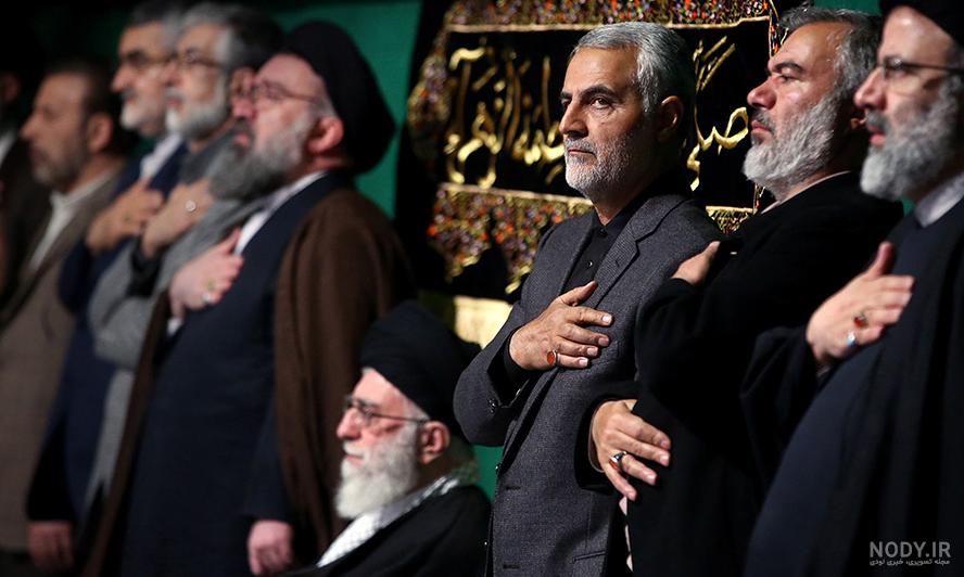 عکس رئیسی با رهبری