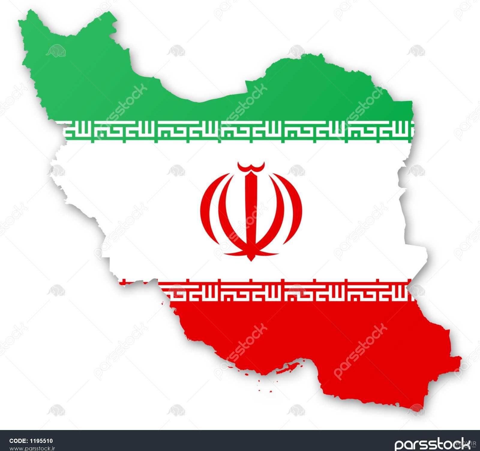 عکس رهبری با پرچم ایران