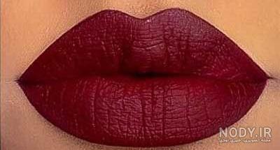 عکس رژ لب آبی عکس رژ لب آبی