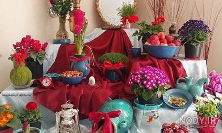 عکس سفره هفت سین کارتونی عکس سفره هفت سین کارتونی