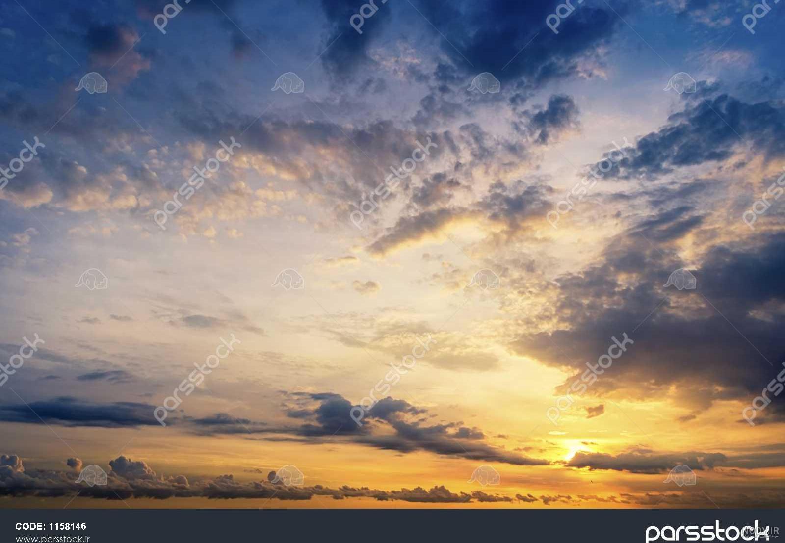 عکس غروب عاشقانه