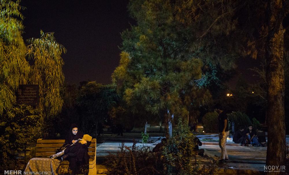 عکس قبرستان ایرانی در شب عکس قبرستان ایرانی در شب