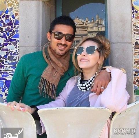 عکس های رضا قوچان نژاد و همسرش و فرزندش