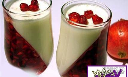عکس ژله شب یلدا ساده عکس ژله شب یلدا ساده