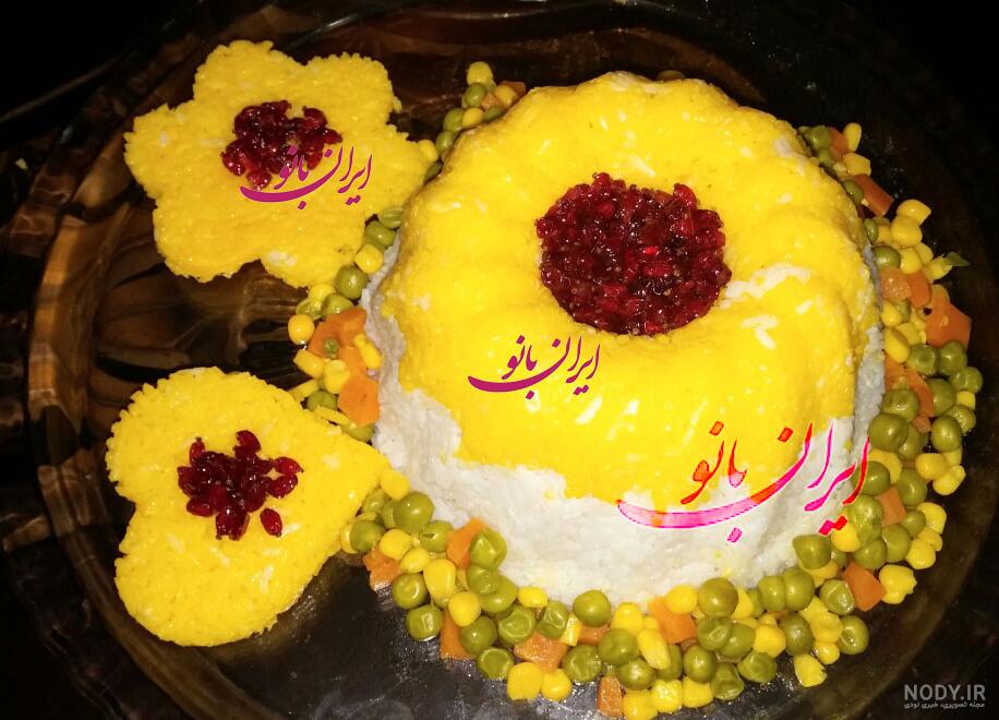 عکسهای تزیین زرشک پلو با مرغ