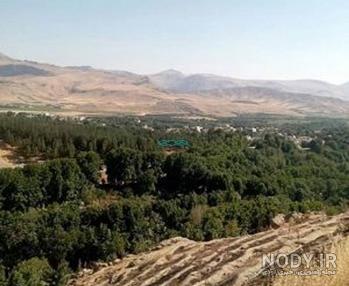 مساحت شهرستان صحنه