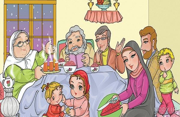 نقاشی خانواده 5 نفره