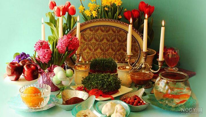 وکتور سفره هفت سین وکتور سفره هفت سین