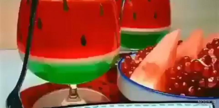 ژله لیوانی شیک ژله لیوانی شیک