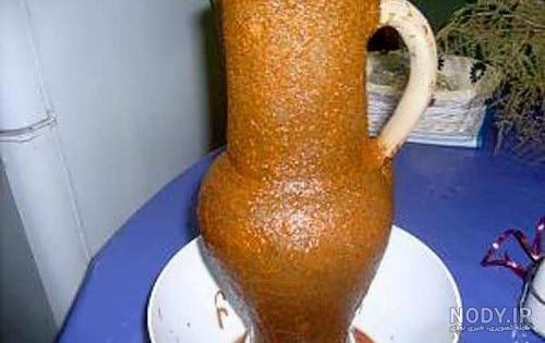 کاشت سیاه دانه روی کوزه کاشت سیاه دانه روی کوزه