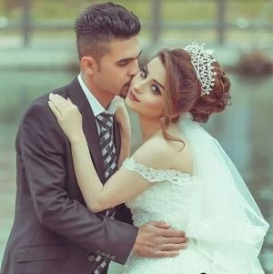 عکس شاسی عروس و داماد