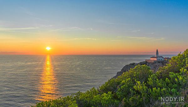 عکس طلوع خورشید صبح