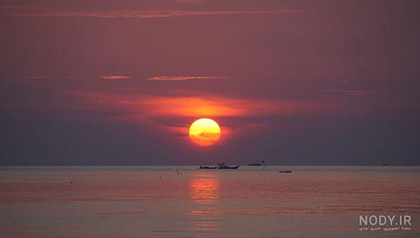 عکس طلوع خورشید صبح