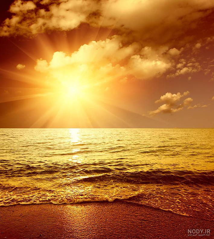عکس طلوع خورشید صبح