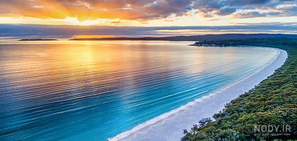 عکس طلوع خورشید صبح