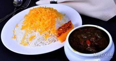 تزیین برنج ساده