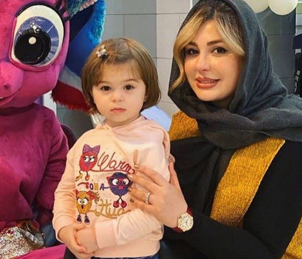 تولد دختر نیوشا ضیغمی