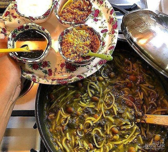 عکس اش رشته بدون تزیین