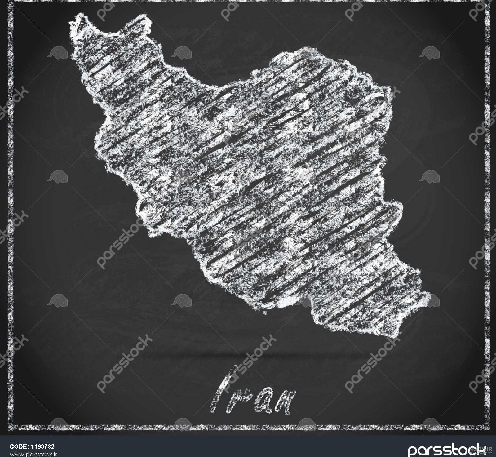عکس ایران مشکی
