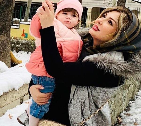 عکس بچه نیوشا ضیغمی لنا