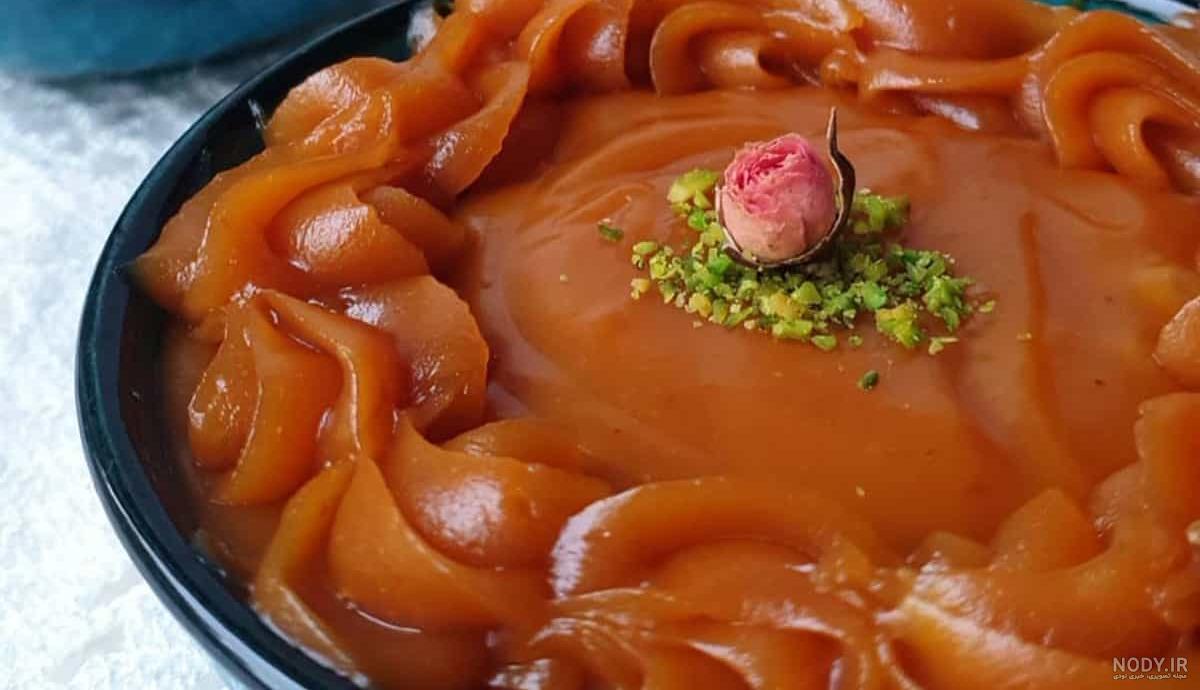 عکس حلوا شیر خشک