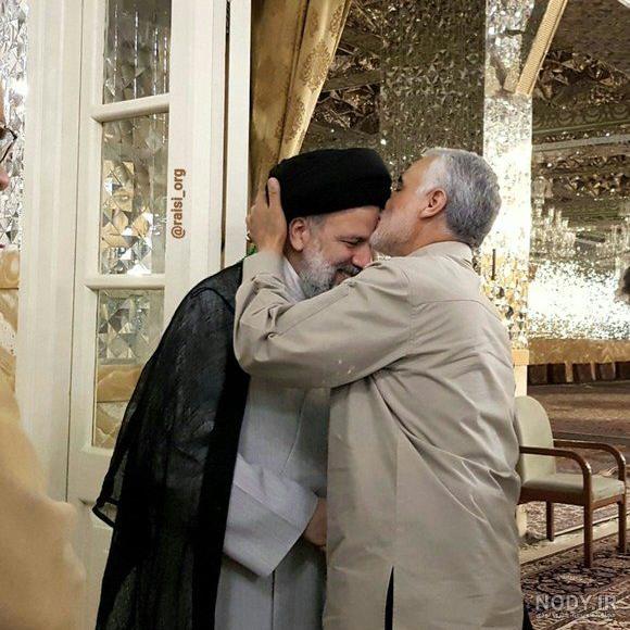 عکس رئیسی سردار سلیمانی