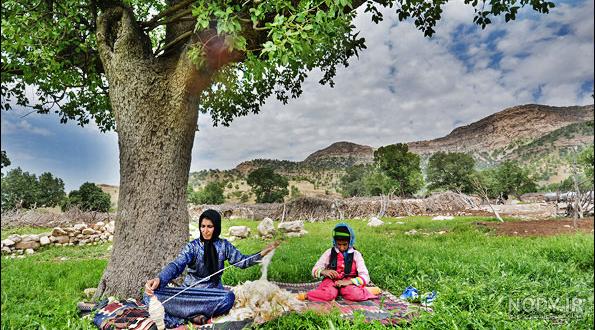 عکس روستا نقاشی