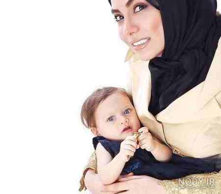 عکس ساحل بکرانی و مادرش عکس ساحل بکرانی و مادرش