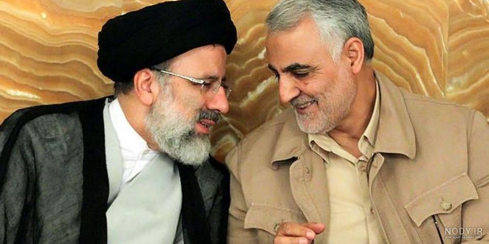 عکس سردار سلیمانی و رئیسی