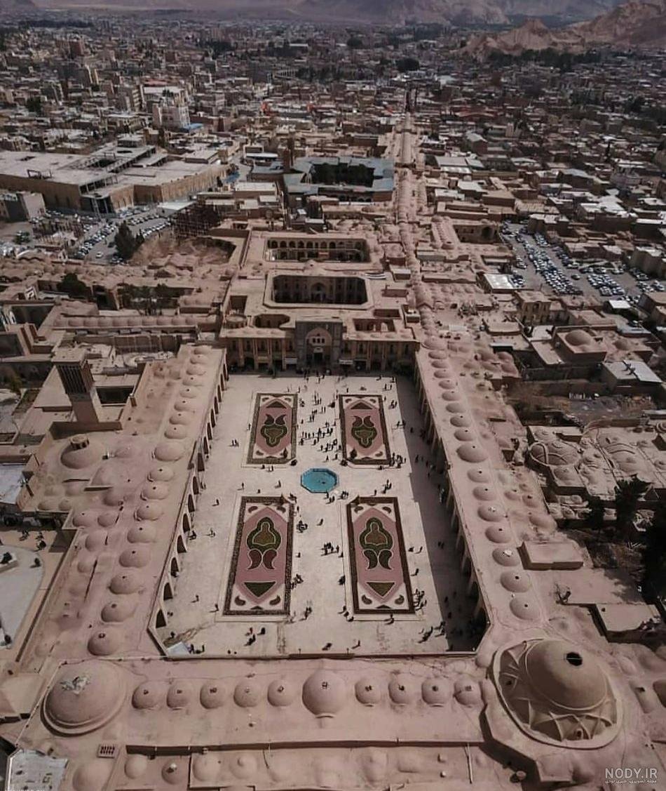 عکس شهر کرمانشاه در شب