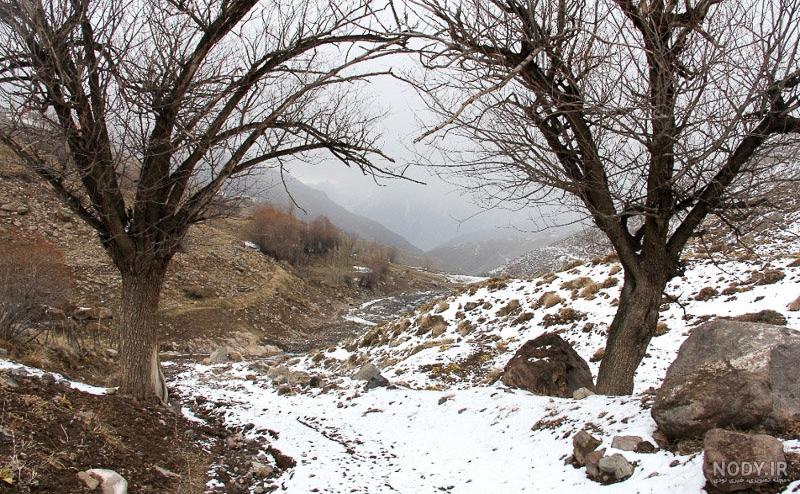 عکس طبیعت زمستانی زیبا